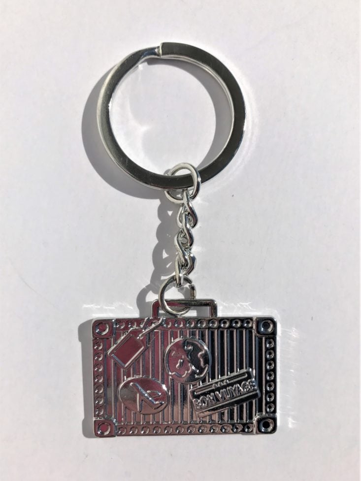 Ignite English Review March 2019 - Baggage Keychain Out Of Box Top