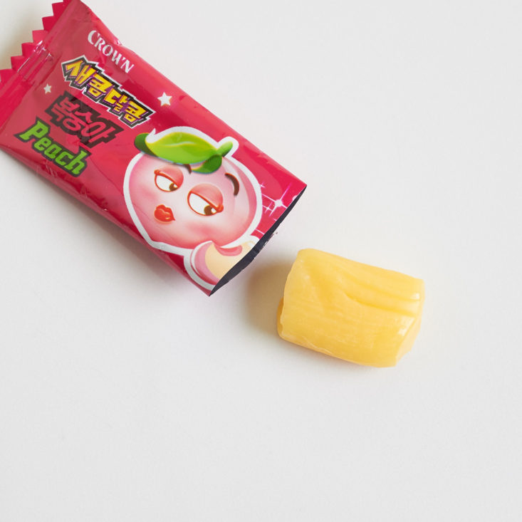 Korean Snack Box open candy