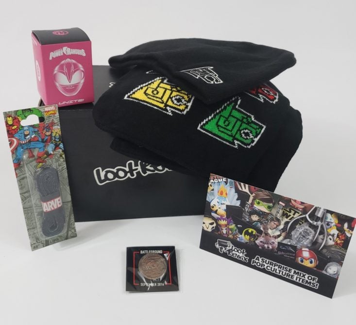 Loot Remix March 2019 Review – All Products Group Shot Top