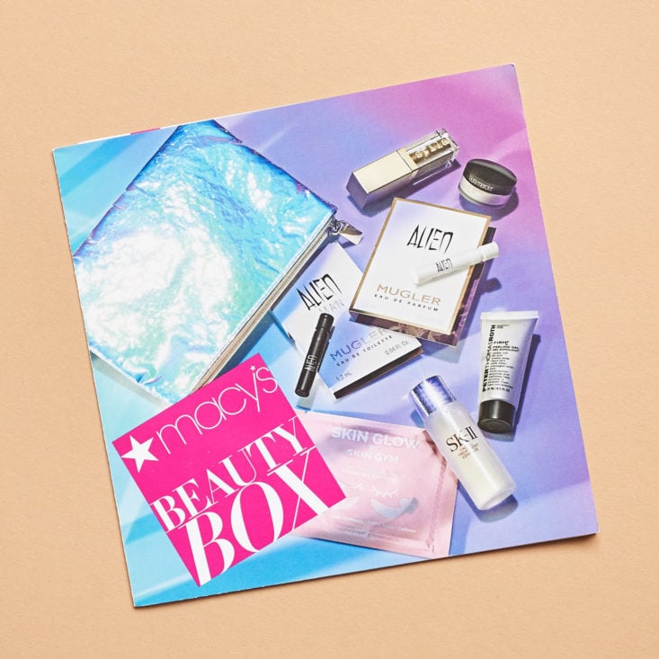 Macys Beauty Box March 2019 booklet cover