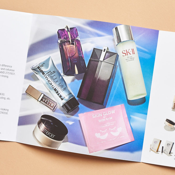 Macys Beauty Box March 2019 booklet product image