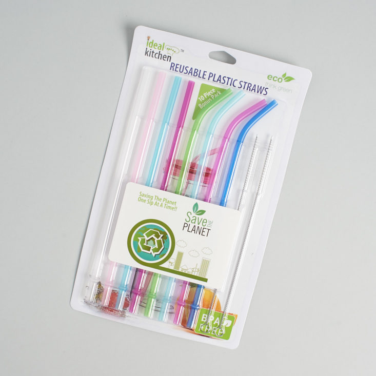 Peaches and Petals March 2019 multipack of straws