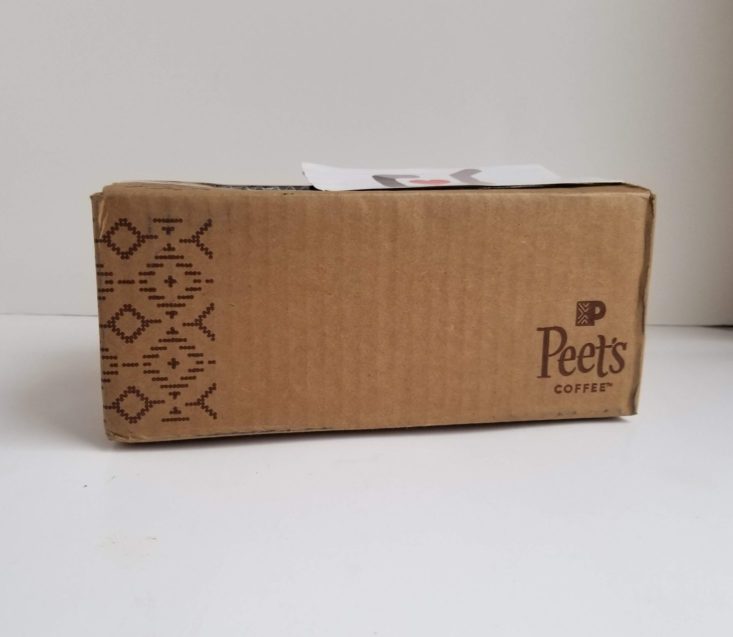 Peet's Coffee March 2019 box