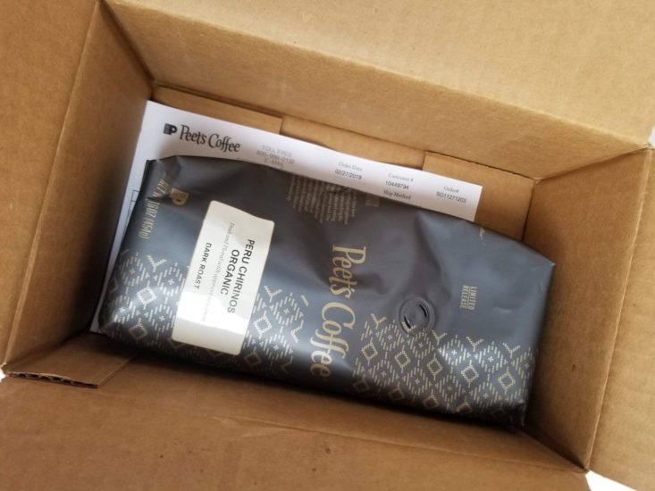 Peet's Coffee March 2019 packaging