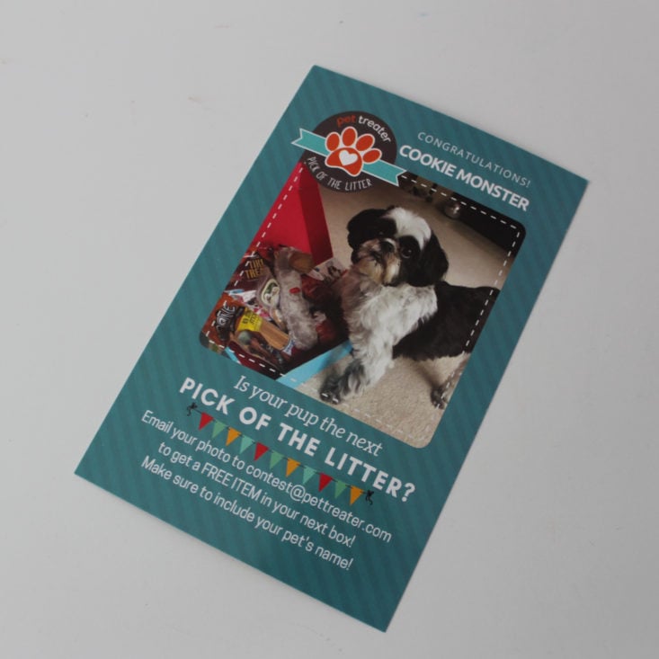 Pet Treater March 2019 - Booklet Front