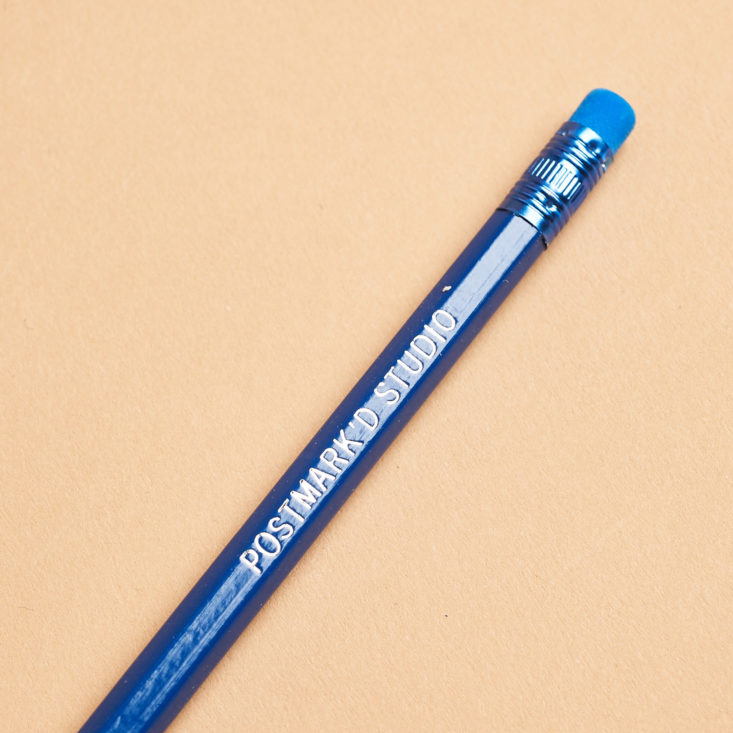 Postmarkd Studio March 2019 blue pencil detail
