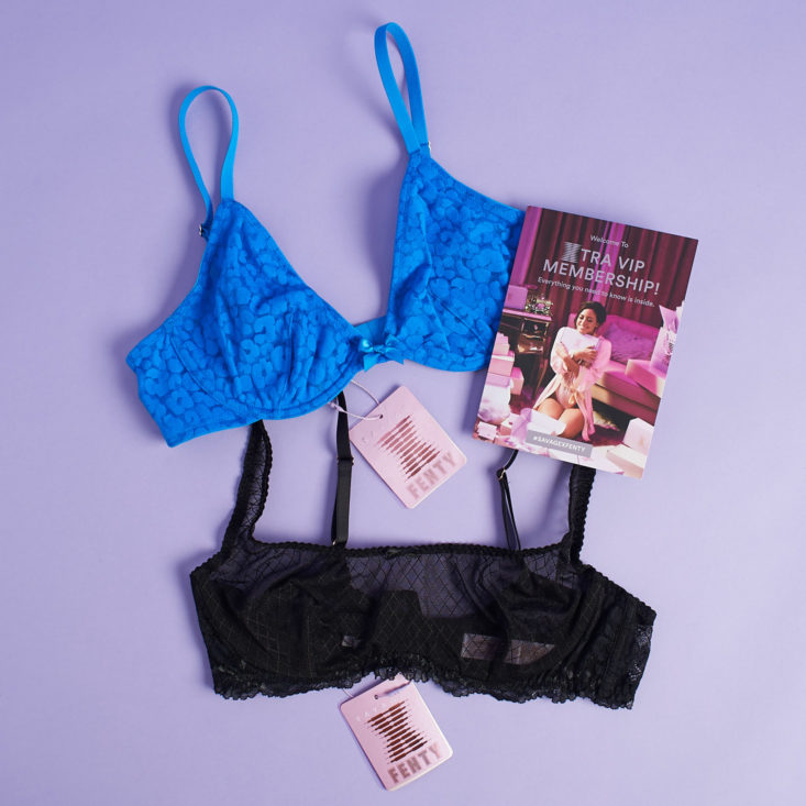 Savage x Fenty Xtra VIP Membership unlined bras review february 2019