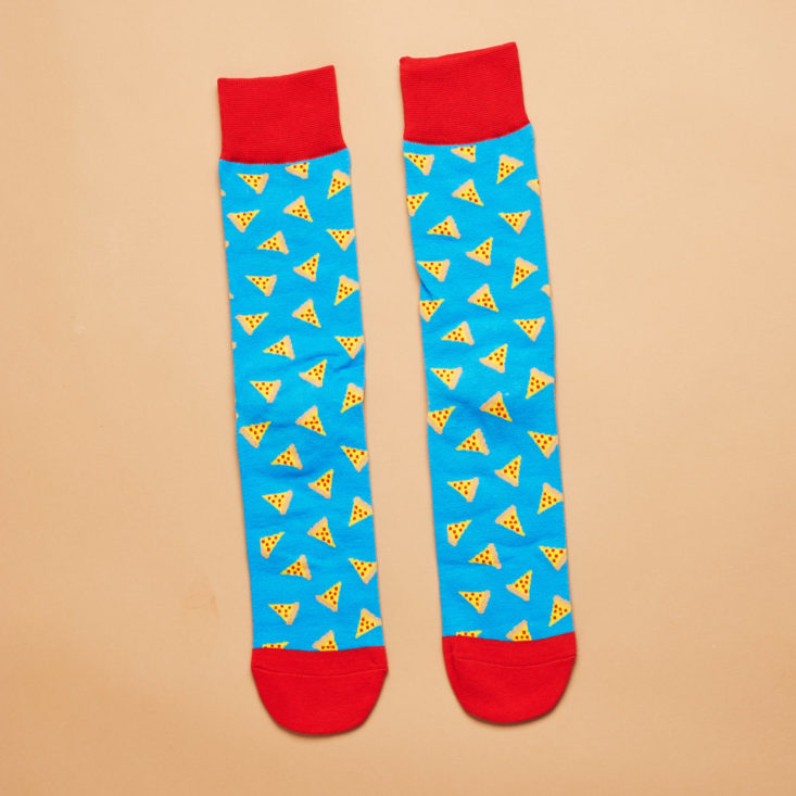 Say It With A Sock Mens pizza crew socks march 2019