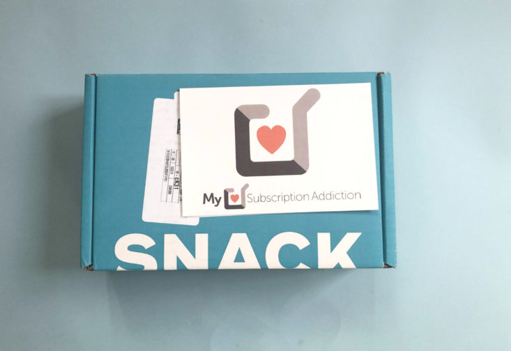 Snack Crate February 2019 - Box Top