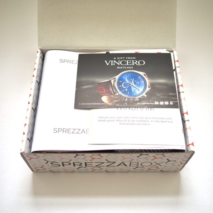 SprezzaBox February 2019 - Box Top