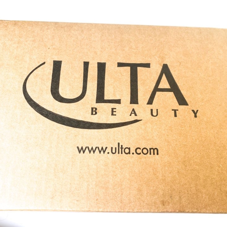 Ulta The Glow Up Kit Review March 2019 - Box 1 Closed Top