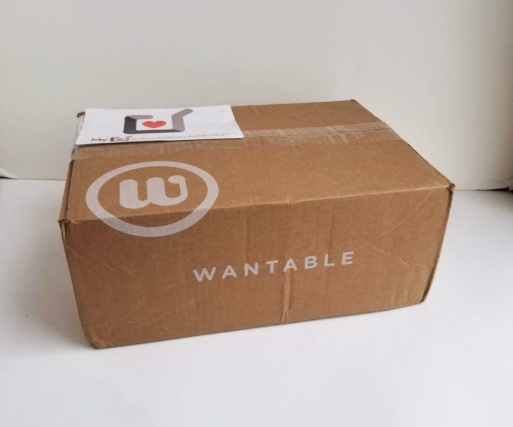 Wantable Fitness March 2019 box
