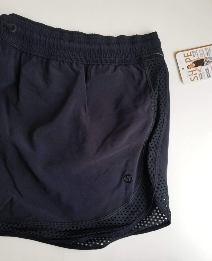 Wantable Fitness March 2019 shorts details