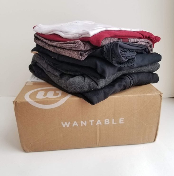 Wantable Fitness March 2019 all items