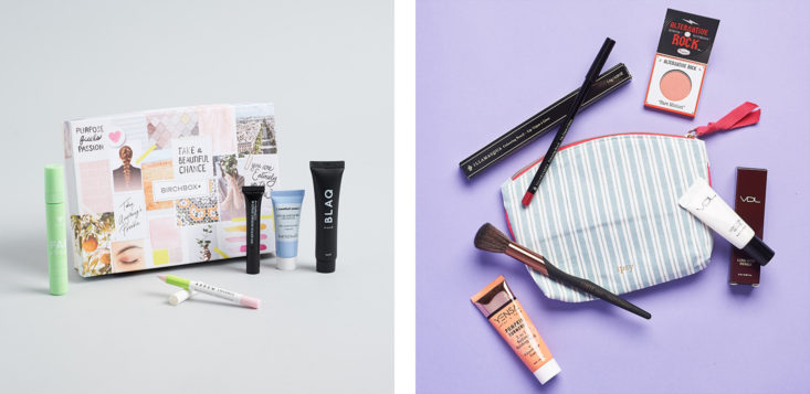 birchbox vs. ipsy examples of products