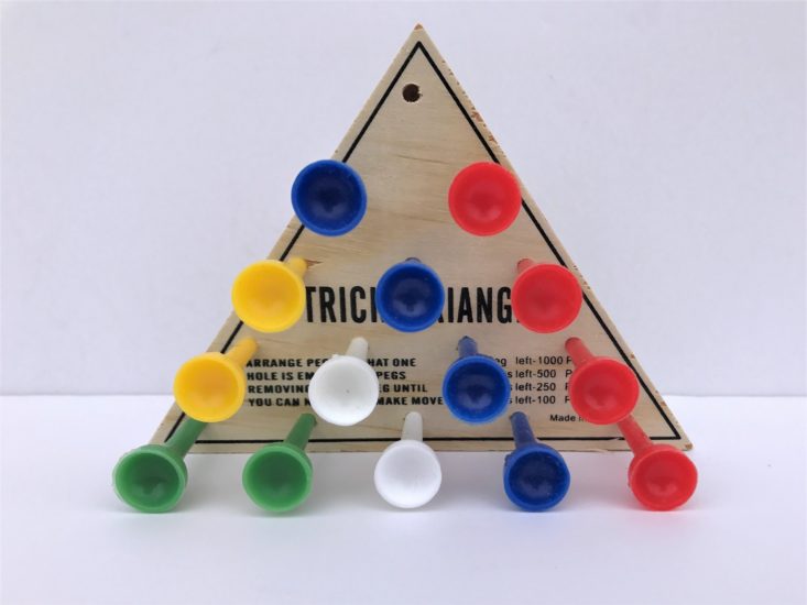 12 Care Box Co. April 2019 - Tricky Triangle Game