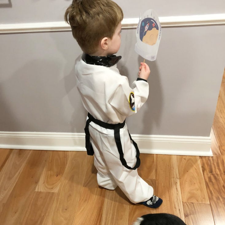 19 Little Bookish Wardrobe April 2019 - Astronaut Dress Up Costume