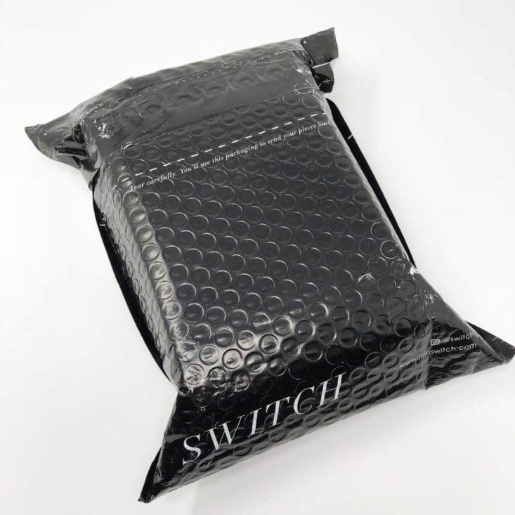 2 Switch Designer Jewelry Rental Subscription Review April 2019 - Box Package
