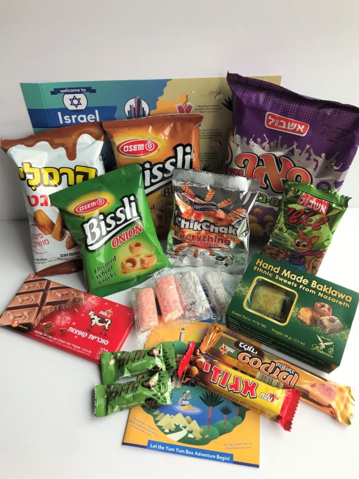 4 Universal Yums April 2019 - All Products Laidout
