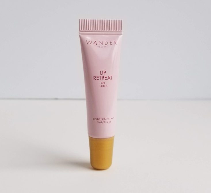 Birchbox Sample Choice April 2019 wander lip oil
