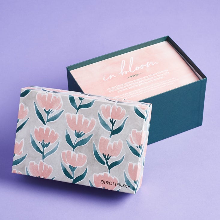 Birchbox Limited Edition In Bloom April 2019 open