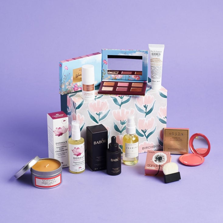 Birchbox Limited Edition In Bloom April 2019 all contents