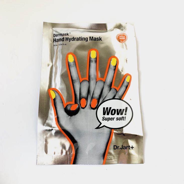 Birchbox Nail box April 2019 - Dr. Jart+ Dermask™ Hand Hydrating Mask Front