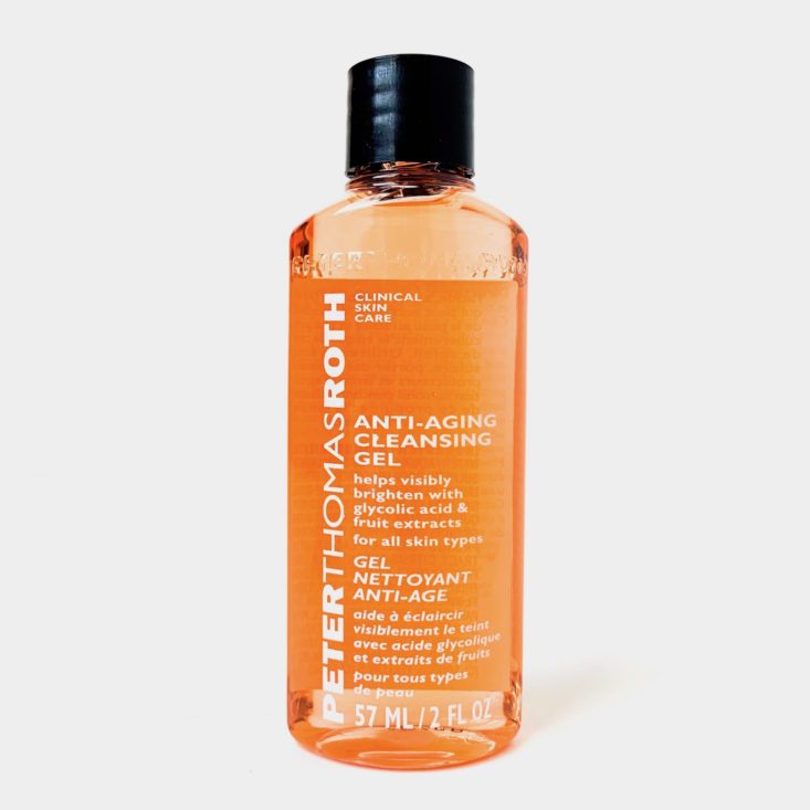 Birchbox The Cleanser Try-It Kit April 2019 - PETER THOMAS ROTH Anti-Aging Cleansing Gel Front