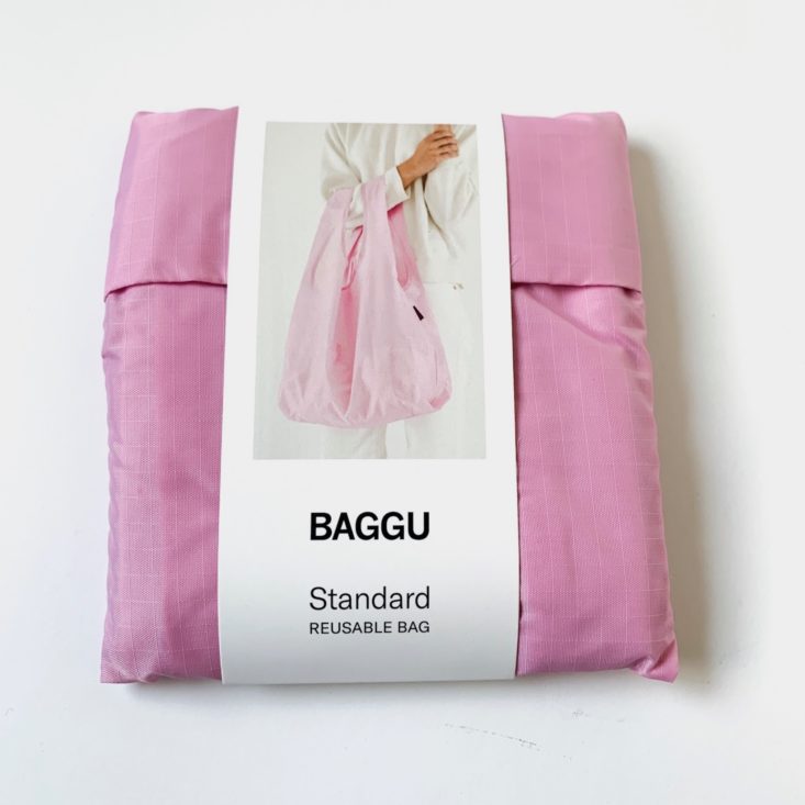 Birchbox The Skin Soothers Kit April 2019 - Baggu Standard Tote Bag in Cotton Candy Front Top