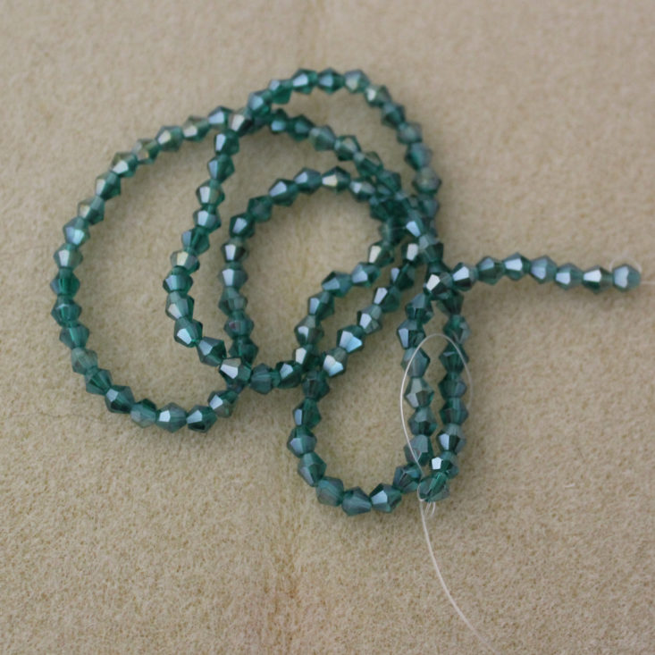 Blueberry Cove Beads April 2019 - Teal Front