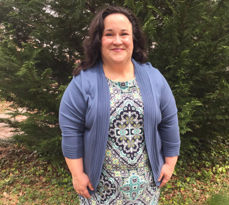 Dia Style March 2019 - Juniper Short Ribbed Detail Cardigan By Meri Skye