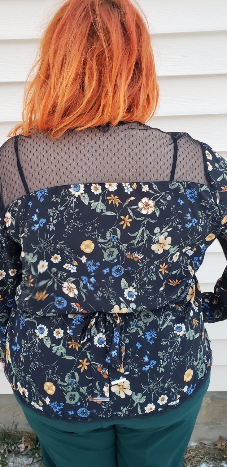Dia and Co February 2019 - Beth Woven Blous Back