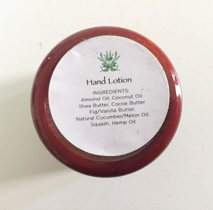 Earthlove Subscription Box Review Spring 2019 - Nourishing Hand Lotion by The Farmer's Touch 2 Top