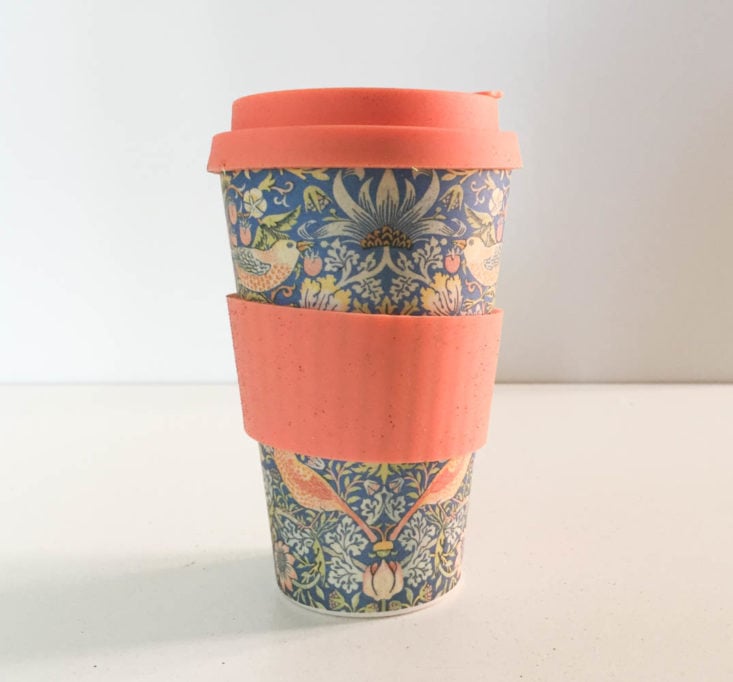 Earthlove Subscription Box Review Spring 2019 - Reusable William Morris Cup by eCoffee 4 Front