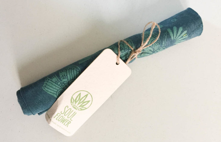 Earthlove Subscription Box Review Spring 2019 - Wings of Jade Boho Headband by Soul Flower 1 Folded Top