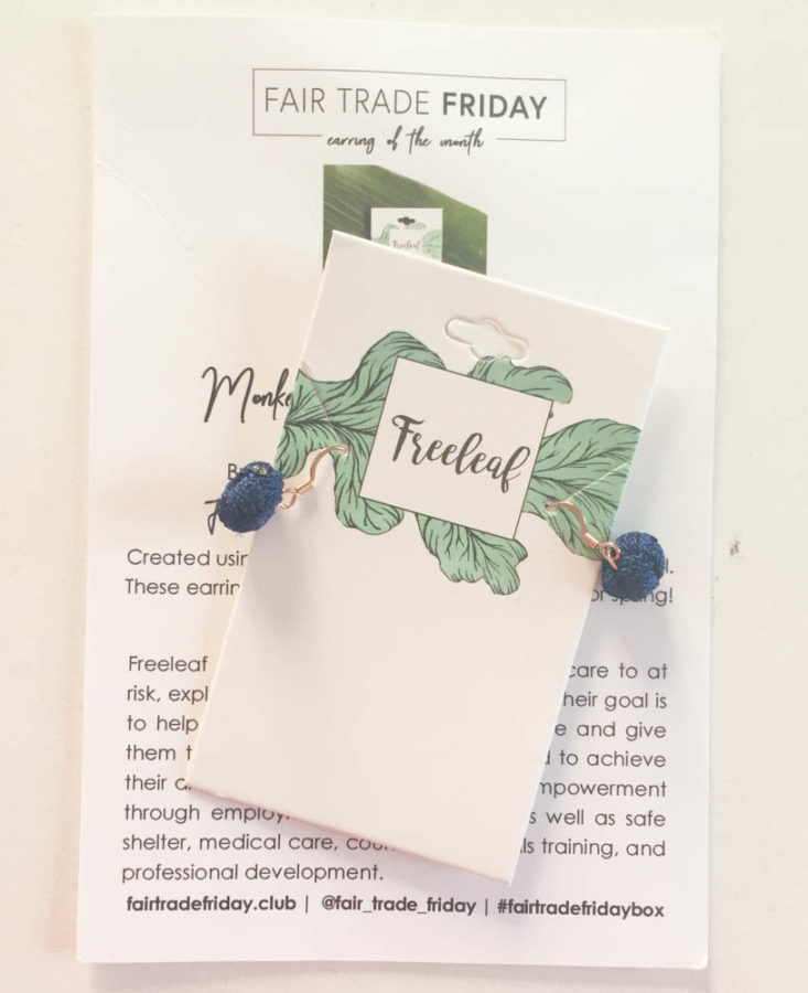 Fair Trade Friday Earring of the Month Club March 2019 - All Items Shown Top