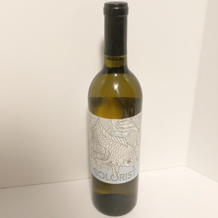 Firstleaf Wine Subscription Review April 2019 - 2017 The Colorist White Wine Blend Bottle Front