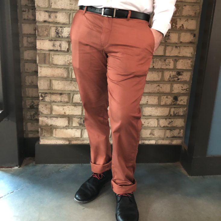brown pants front