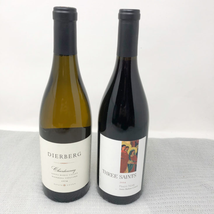 Gold Medal Wine Club April 2019 - Dierberg And Three Saints Front 2