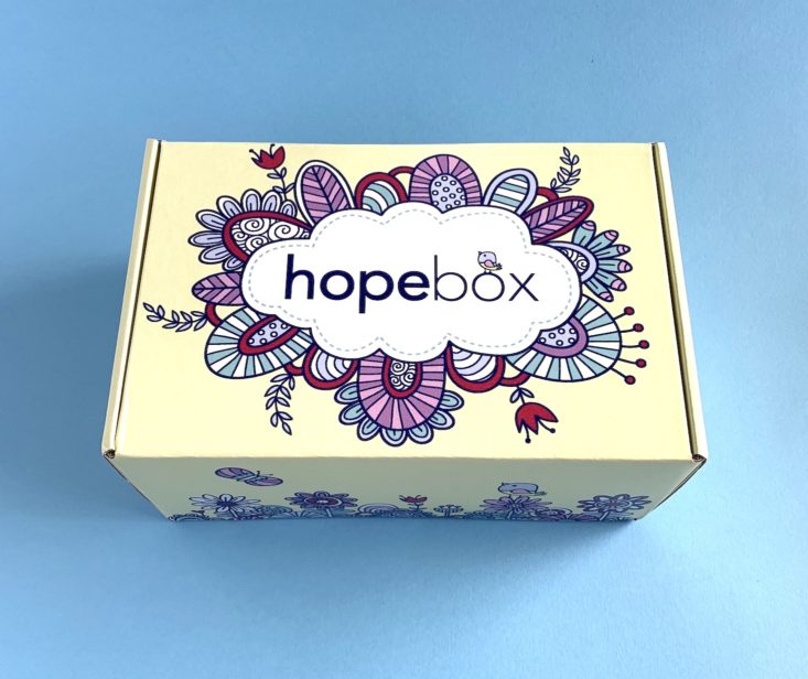 Hope Box April 2019 - Box Front Top