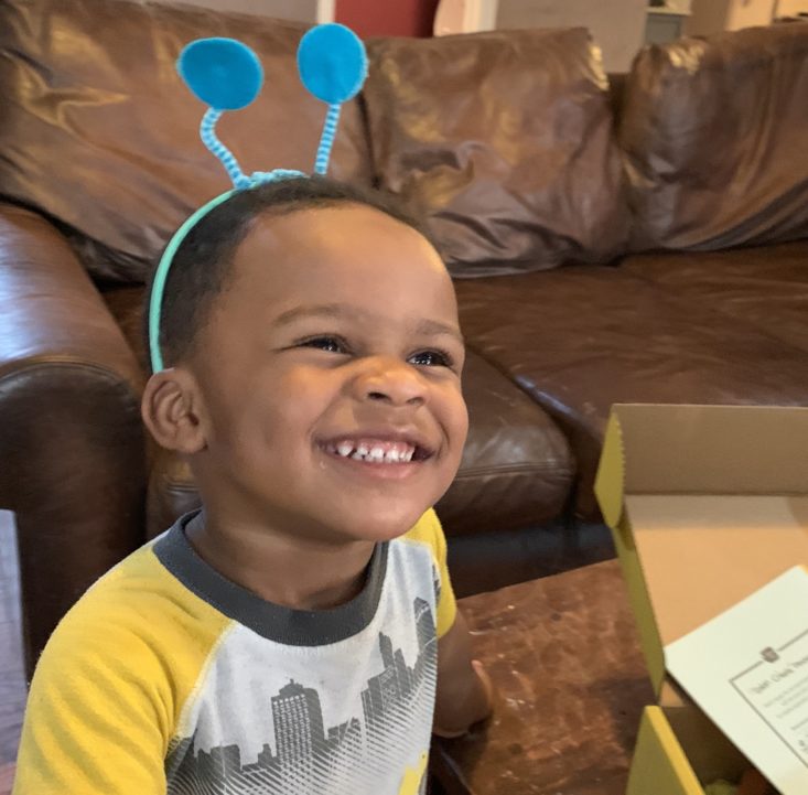 Koala Crate Bugs Review March 2019 - Dress Up 2 Front