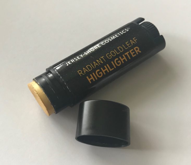 Jersey Shore Cosmetics Natural Radiant Gold Leaf Highlighter (0.15oz)