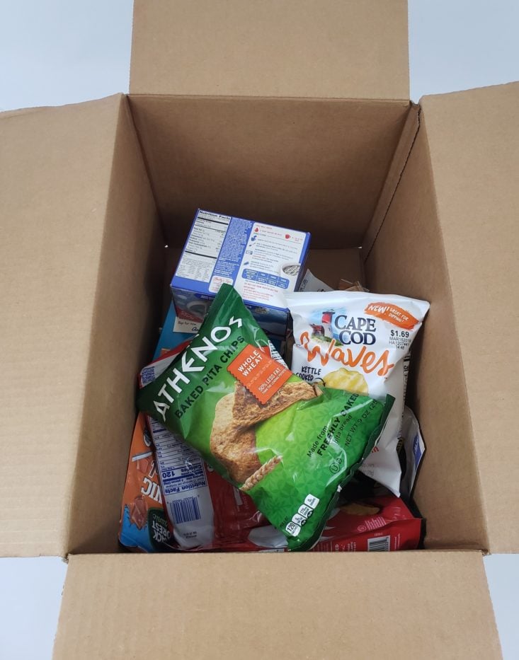 Monthly Box Of Food And Snack Review April 2019 - Box Open Top