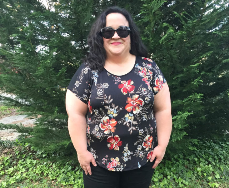 Nadine West Subscription Box Review April 2019 - Meghan Top On Front