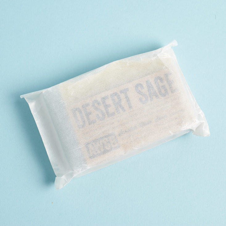 AWSB Desert Sage Soap in wrapper