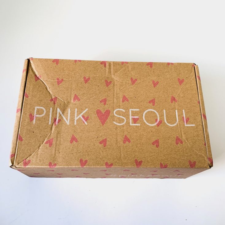 Pink Seoul Mask February 2019 - Box Top