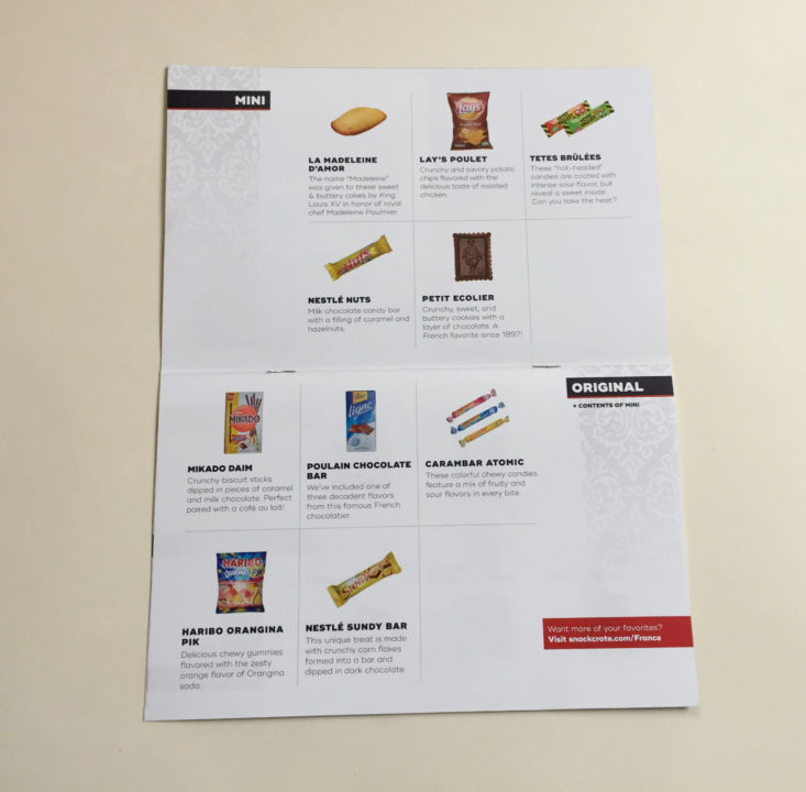 Snack Crate April 2019 - Card Middle