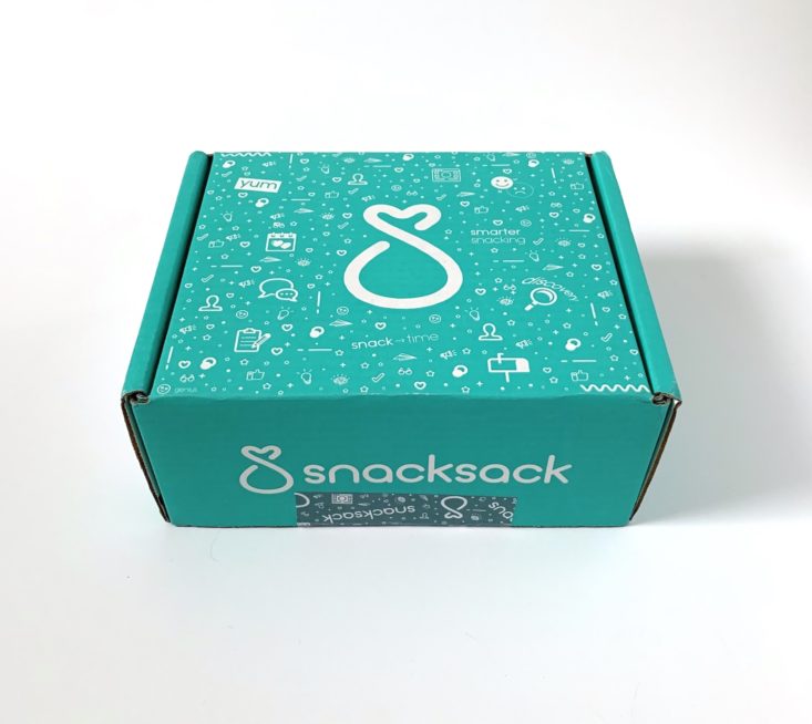 SnackSack Classic Review March 2019 - Box Closed Top