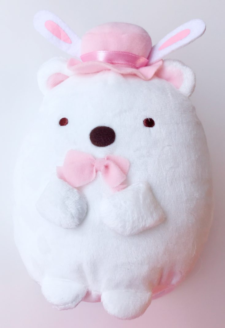 SoKawaii Easter Bunny Party Review April 2019 - Sumikko Gursahi Bunny Plushie Front View