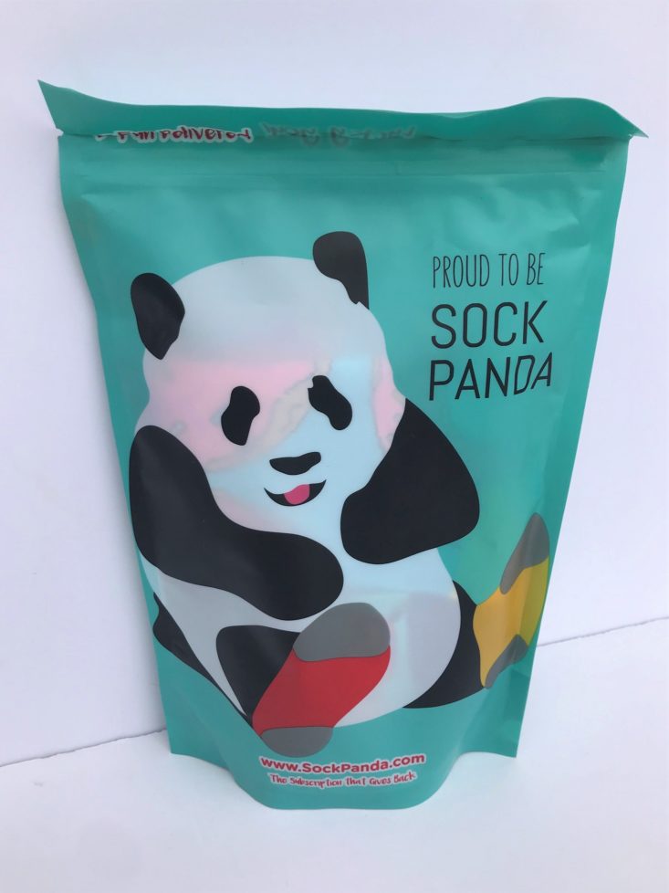Sock Panda Women April 2019 - Unopened Envelope Front